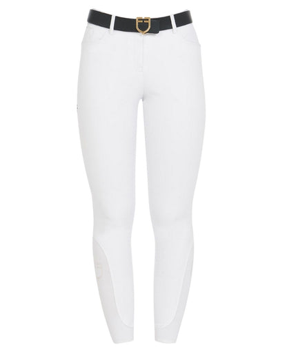 Equestro Women's Latest Generation Summer Breeches White - Riding Legwear Clothing 36