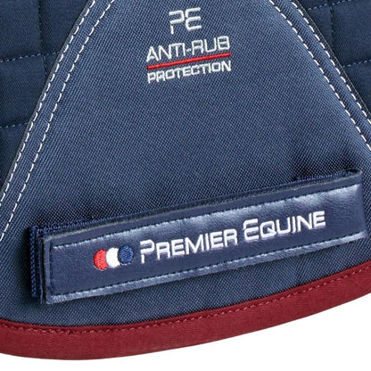 Premier Equine Navy Saddle Pad: Close Contact GP/Jump Equestrian Gear - Shop Now!