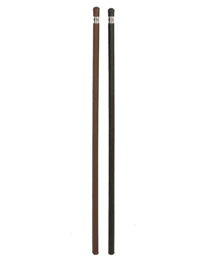 Hy Equestrian Leather Cane Brown - Show Cane location-31143526467-outofstock location-31154962499-instock 56cm