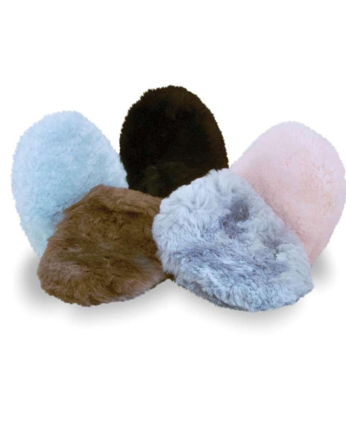 KM Elite 100% Merino Sheepskin Grooming Mitt Black