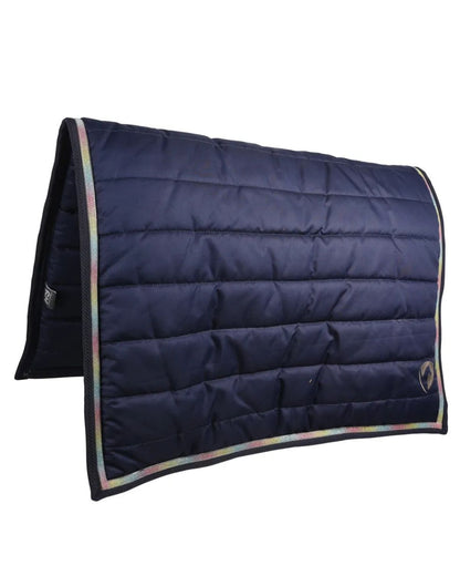 Hy Equestrian Mystic Comfort Pad Navy/Rainbow Dust - Horse location-31143526467-outofstock