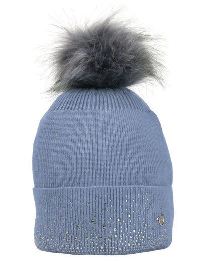 Hy Equestrian Synergy Diamante Bobble Hat Riviera