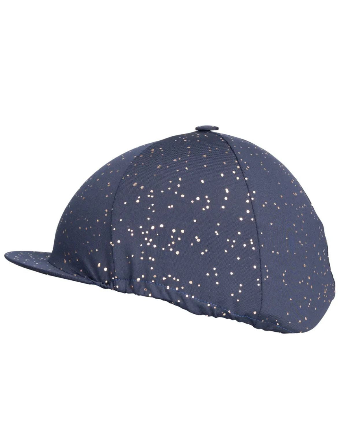 Hy Equestrian Elevate Allure Hat Silk Navy/Gun Metal Grey