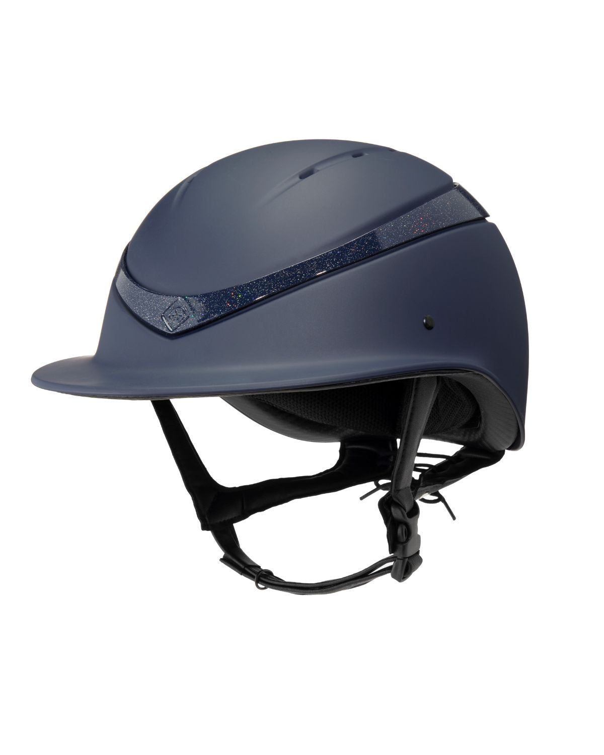 CHARLES OWEN THIS ESME LUNA Horse Riding Helmet - Wide Peak Midnight Navy | Equestrian Headwear