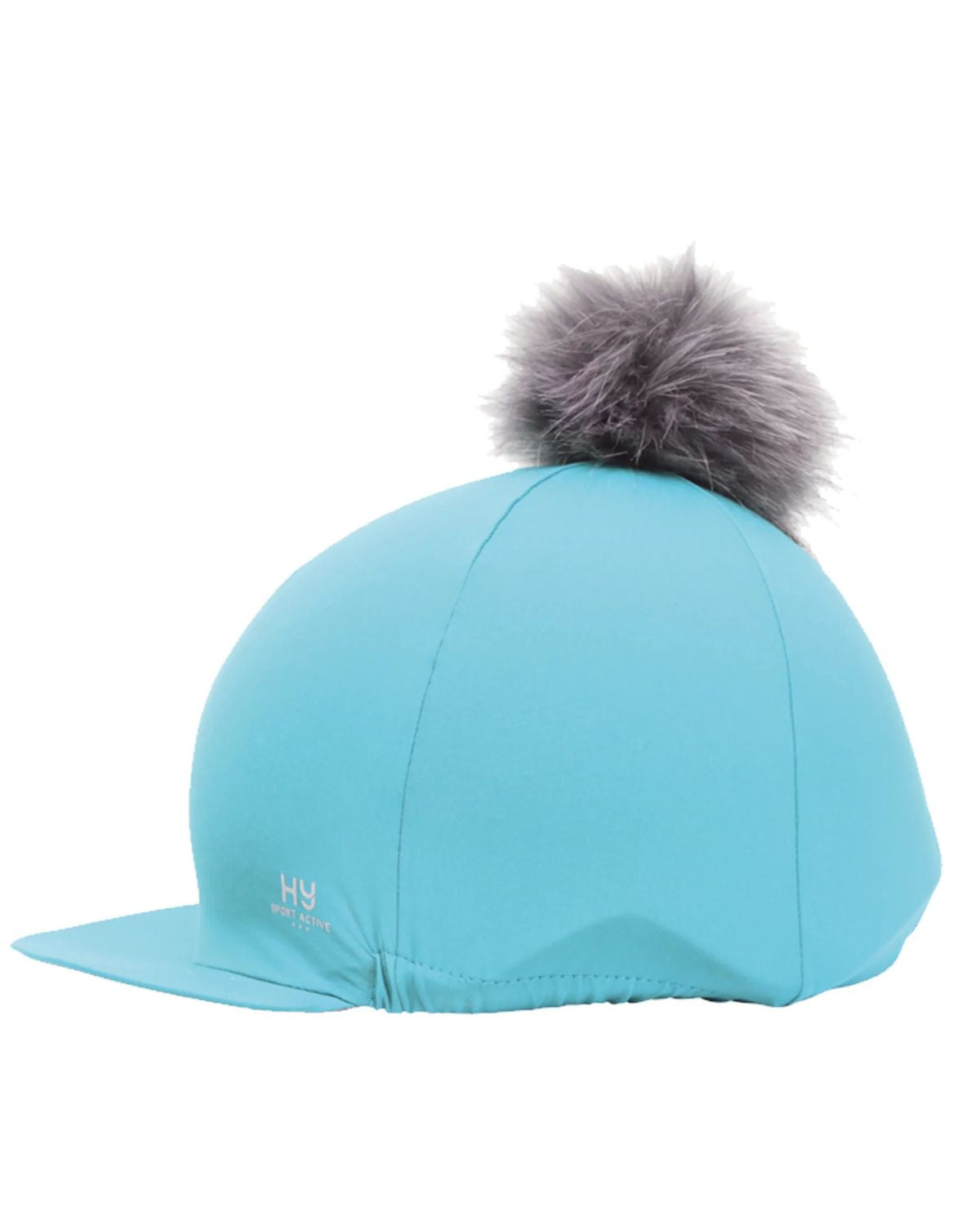 Hy Sport Active Hat Silk with Interchangeable Pom Pom - Sky Blue