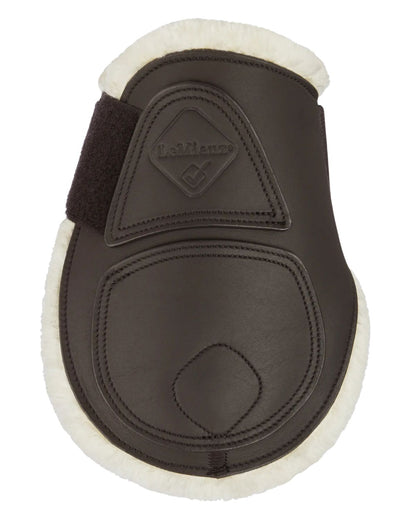 LEMIEUX Capella Comfort Fetlock Boots - Brown Leather Horse Riding Boots for Protection