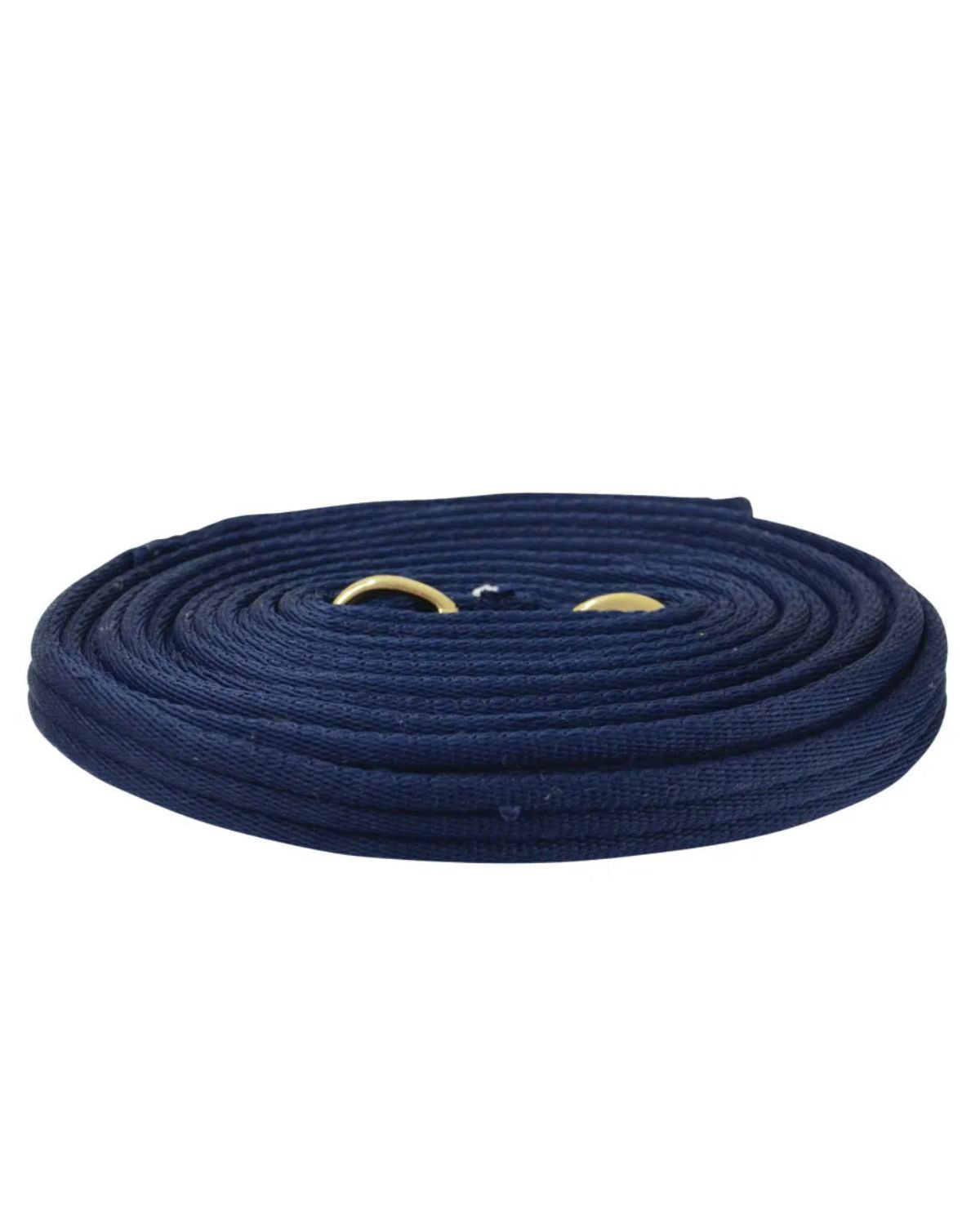 Hy Equestrian Soft Webbing Lunge Rein Navy