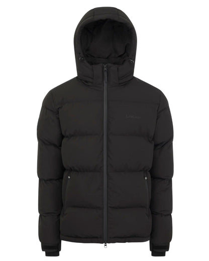 Lemieux Elite Young Rider Boys Black Puffer Jacket - Warm Winter Riding Coat from Equiflair