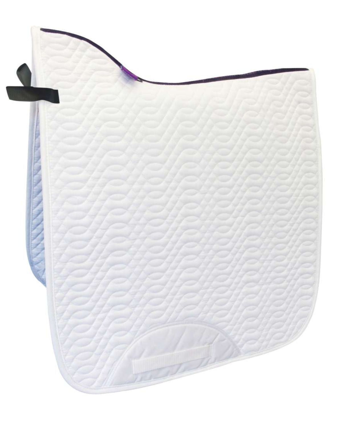 KM Elite Dressage Cotton Square White