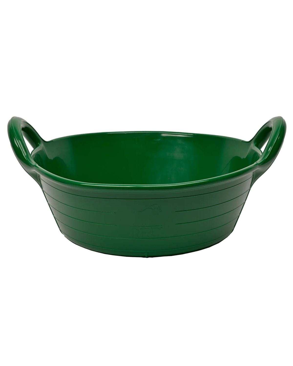 Green Gorilla Plas Small Feed Skip - 11L Plastic Trough for Horse Feeding, Stable Equipment
