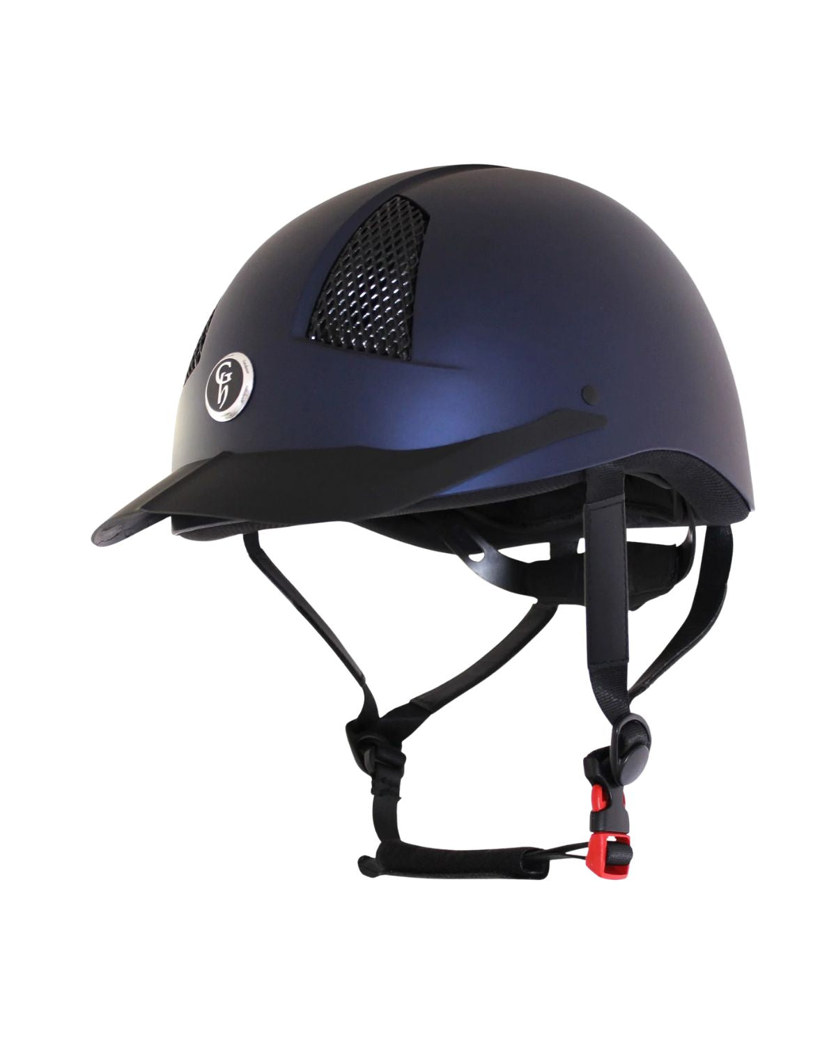 Gatehouse Air Rider MK II Navy Matt Riding Helmet: Equestrian Safety Gear, Ventilated, Adjustable Fit