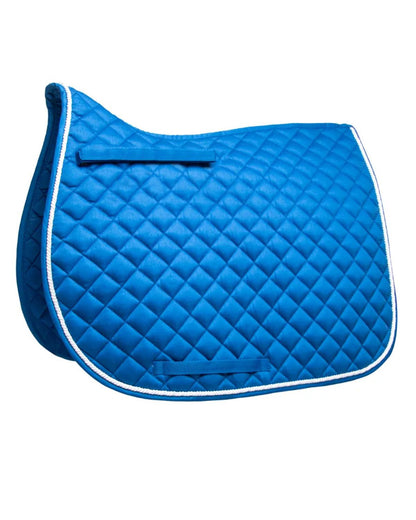 Hy Equestrian Splendid Showjump Saddle Pad Blue/White