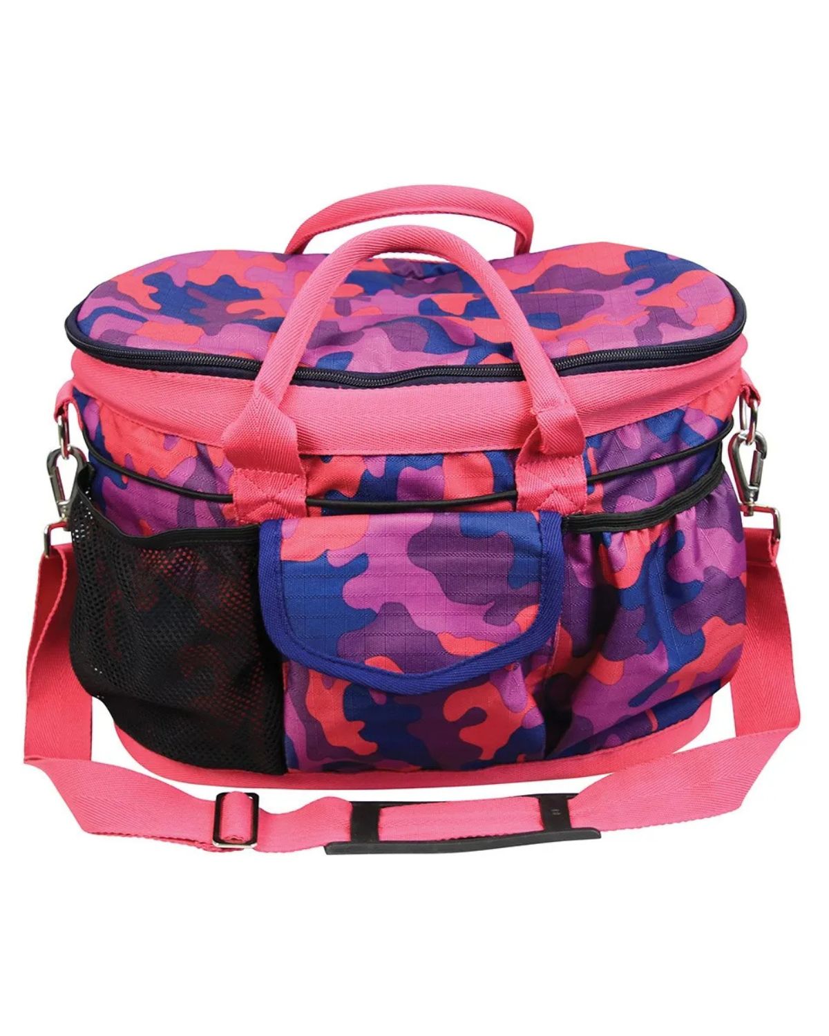 Hy Equestrian DynaForce Grooming Bag Raspberry/Navy