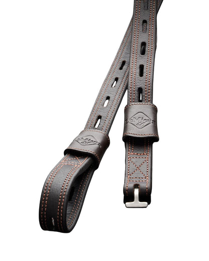 LeMieux Vector Close Contact Stirrup Leather Brown