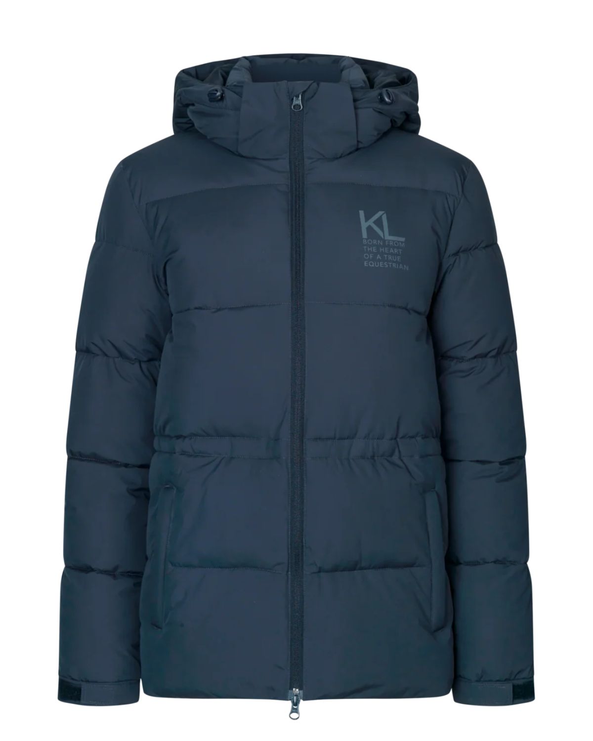 KINGSLAND KLVEA Ladies Navy Insulated Equestrian Jacket | Warm Winter Riding Coat