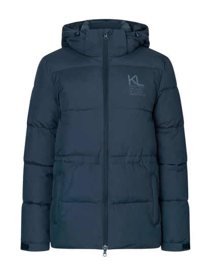KINGSLAND KLVEA Ladies Navy Insulated Equestrian Jacket | Warm Winter Riding Coat
