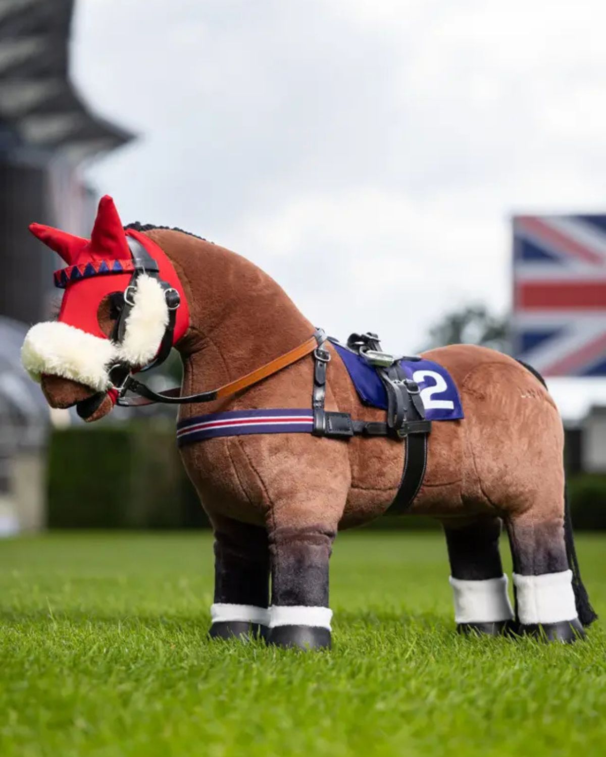 LeMieux Toy Pony Racing Cloth & Mask Set #2 - Equiflair: Dress Up Your Toy Horse for the Big Race!