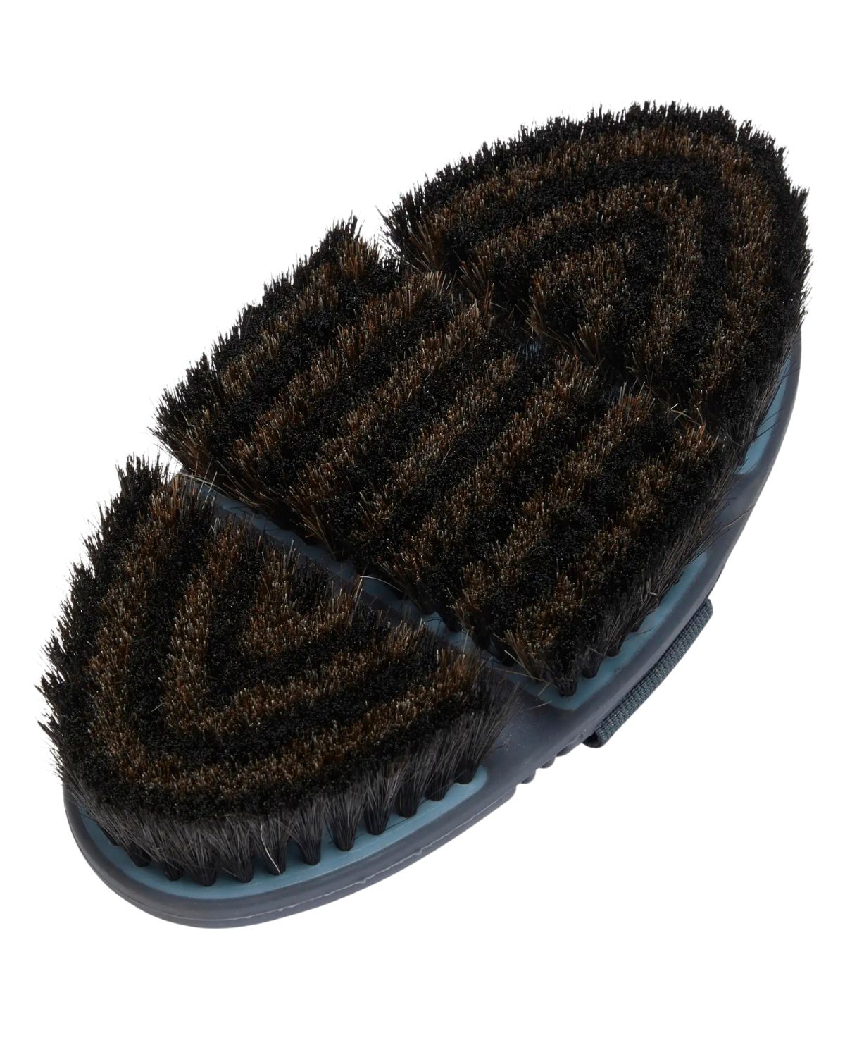 LeMieux Flexi Horse Hair Body Brush - Petrol. Equiflair horse grooming brush for sensitive skin.