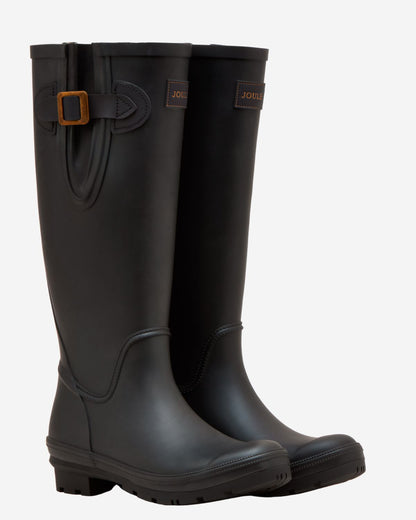 Joules Women's Houghton Adjustable Tall Welly Navy