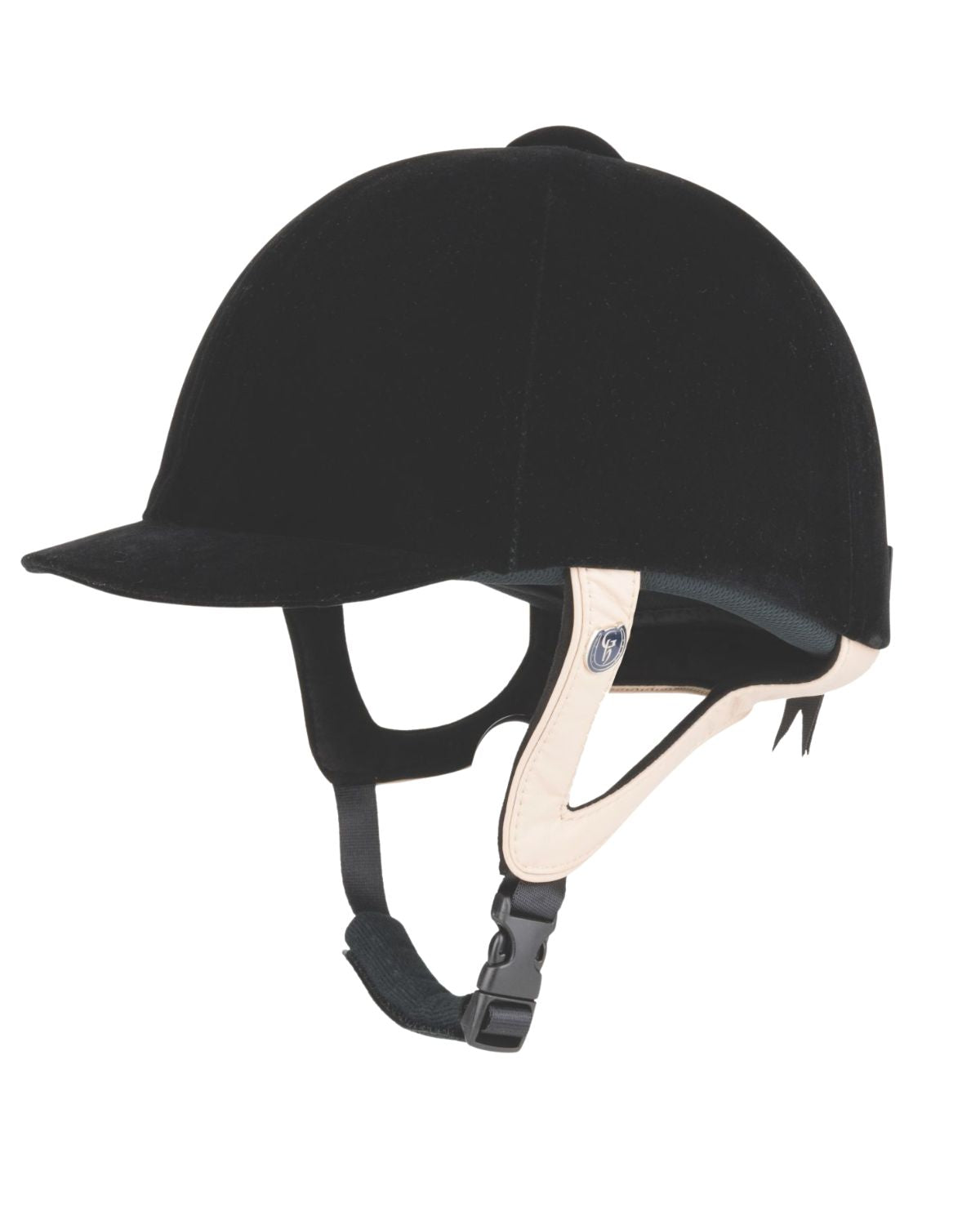 Gatehouse Jeunesse Black Velvet Riding Hat - Equestrian Helmet for Youth Riders | Equiflair