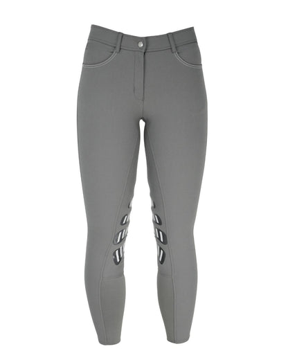 Hy Equestrian Selby Cool Ladies Breeches Grey