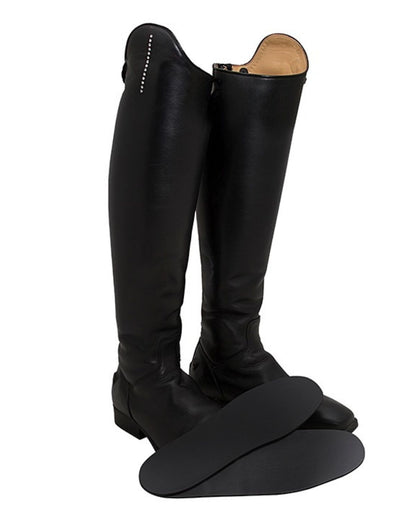 Equiflair: Black Riding Boots & ThinLine Shoe Insoles for Comfort & Support