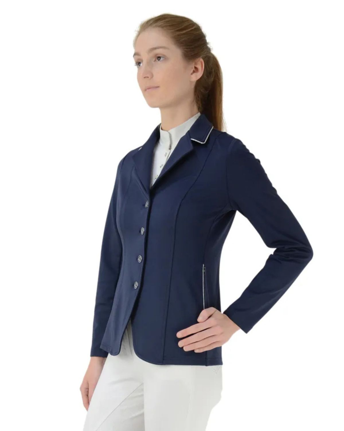Hy Equestrian Motion Xtreme Competition Jacket Navy