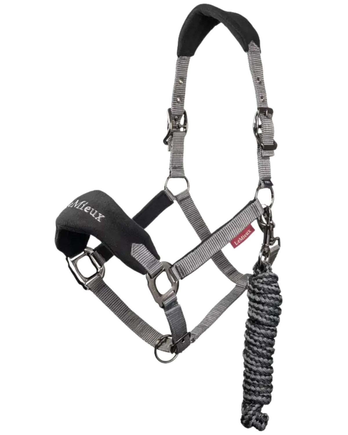 LeMieux Vogue Headcollar & Leadrope Black