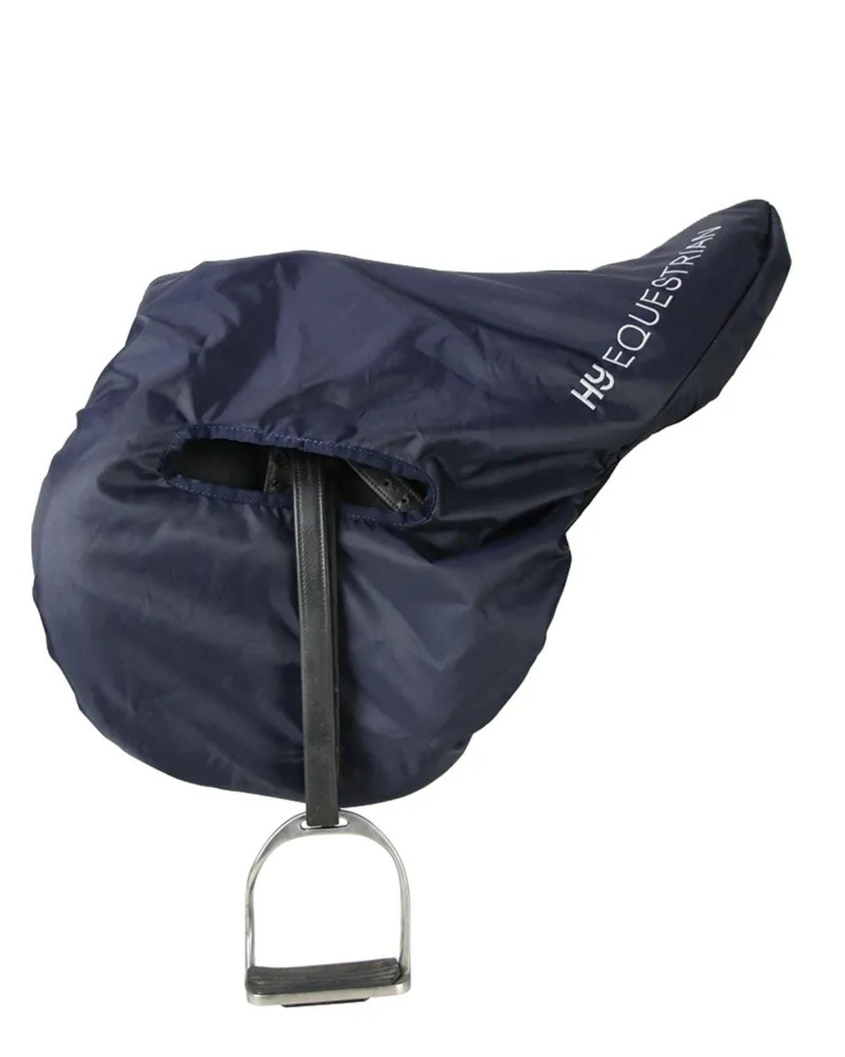 Hy Equestrian Saddle Cover - Navy/Grey