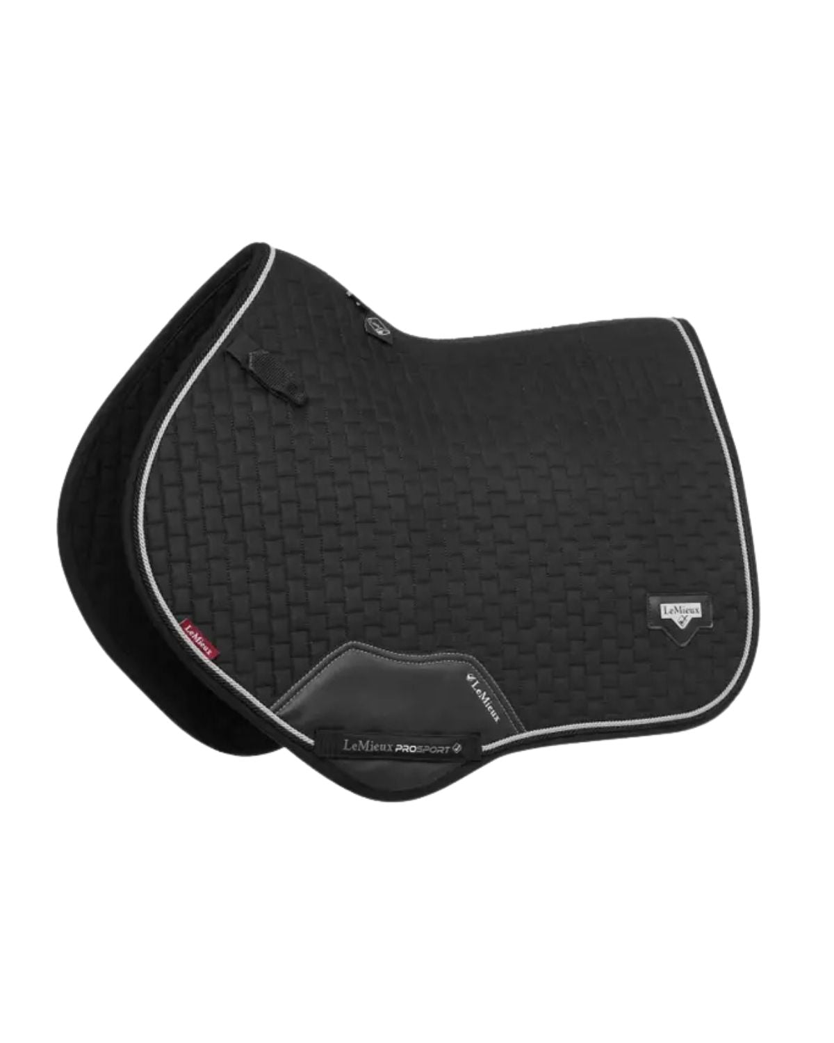 LEMIEUX PUISSANCE Suede Close Contact Saddle Pad - Black Equestrian Horse Riding Equipment
