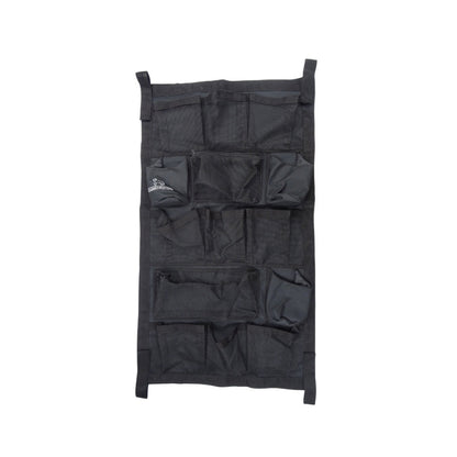 Black Stable Organizer with Pockets | Equiflair - Over-the-Door Storage Solution for Horse Grooming and Stable Supplies