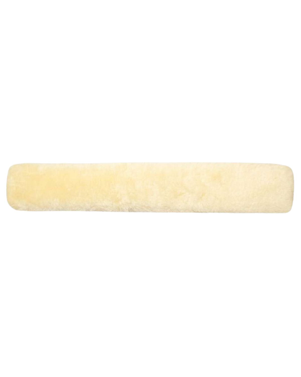 KM Elite Merino Sheepskin Girth Sleeve, GP Long, Natural - Horse Riding Comfort & Protection