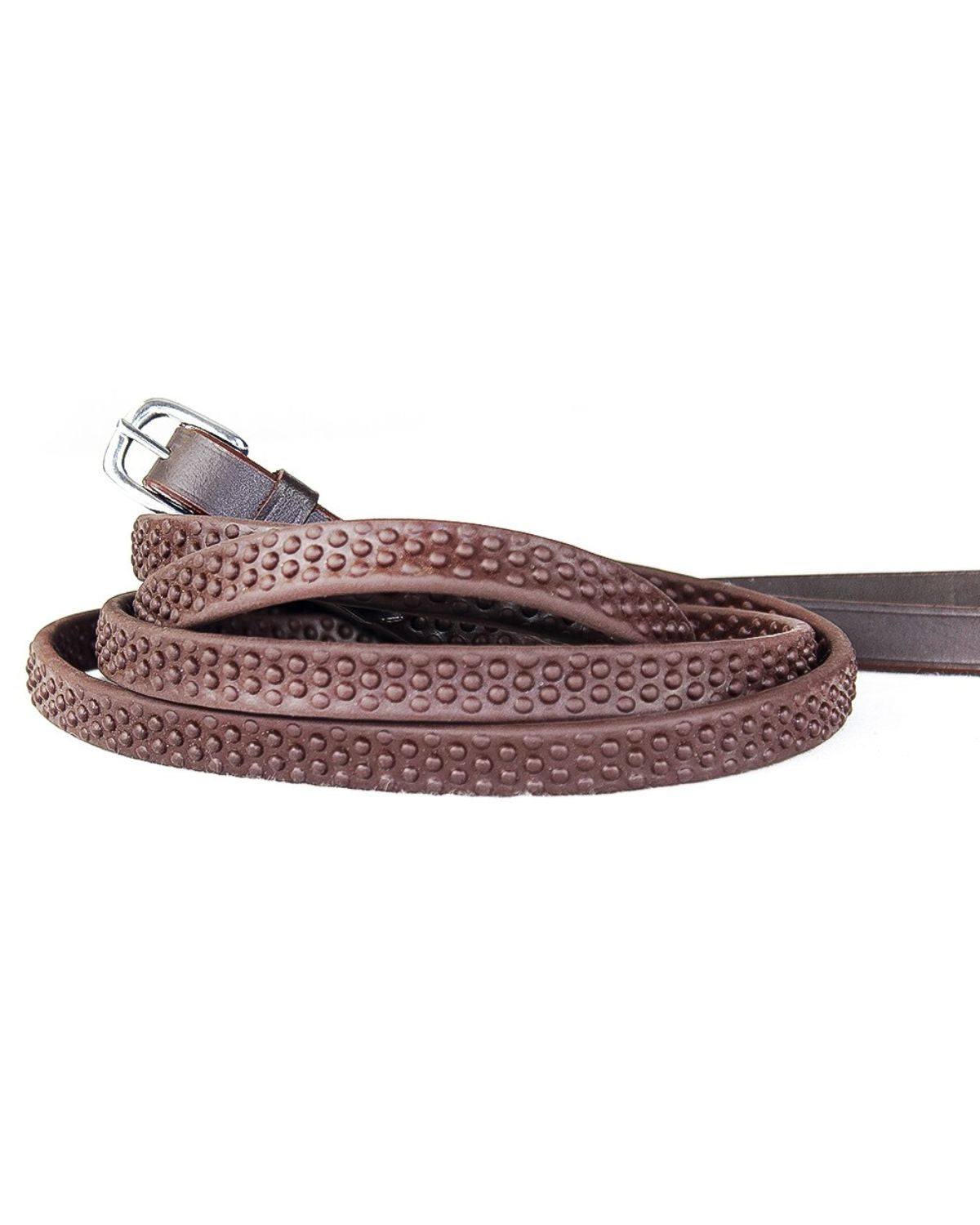 KM Elite Pro Grip Eventer Reins Havana