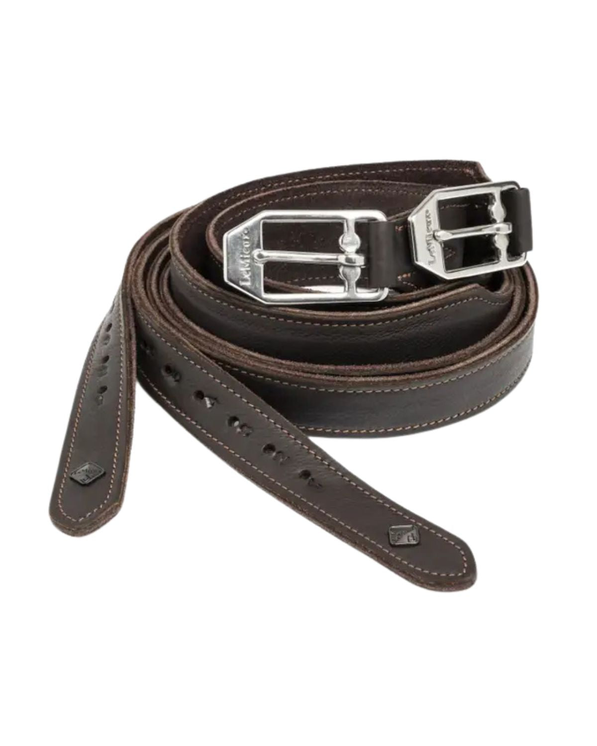 LeMieux Vector Pro Stirrup Leather Brown
