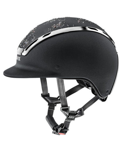 Uvex Exxeed Diamond Riding Helmet - Satin Navy
