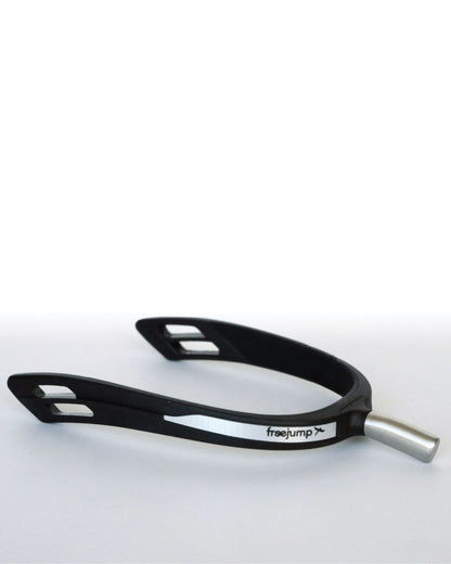 FREEJUMP SPUR'ONE Extra Long Black Riding Spurs - Equiflair | Horse Riding Equipment