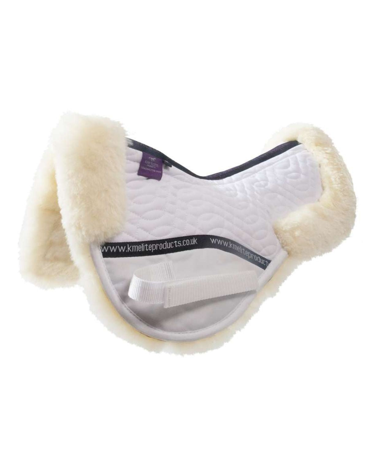 KM Elite High Wither Half Pad White/Natural