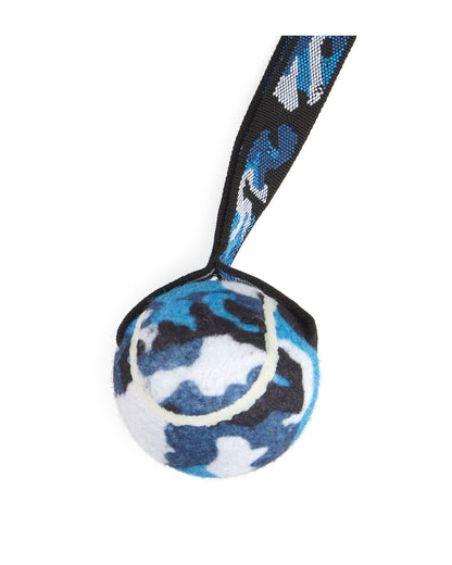 Ancol Chase Tennis Ball With Strap Dog Toy