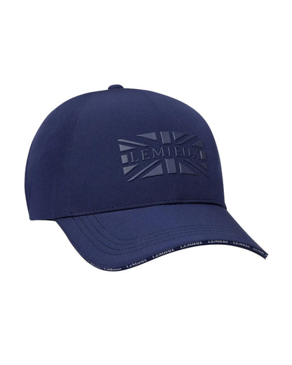 LEMIEUX UNION JACK BASEBALL CAP NAVY: Stylish headwear for everyday use. Featuring sleek Union Jack branding and adjustable fit.