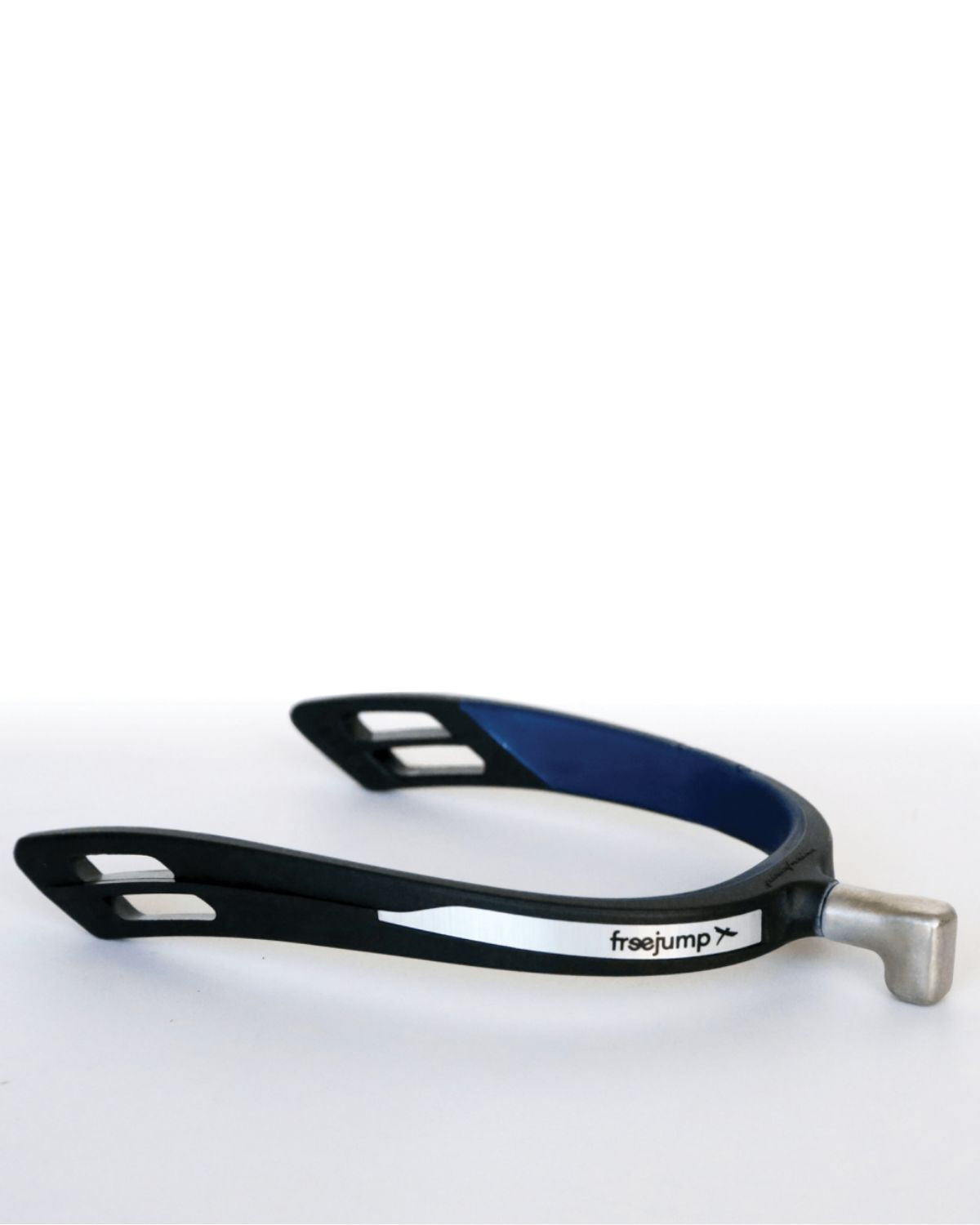 FREEJUMP SPUR'ONE Hammer Black/Pearl Blue Equestrian Spurs | Equiflair