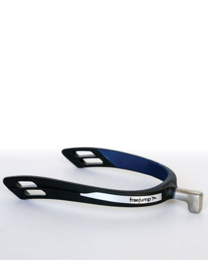 FREEJUMP SPUR'ONE Hammer Black/Pearl Blue Equestrian Spurs | Equiflair