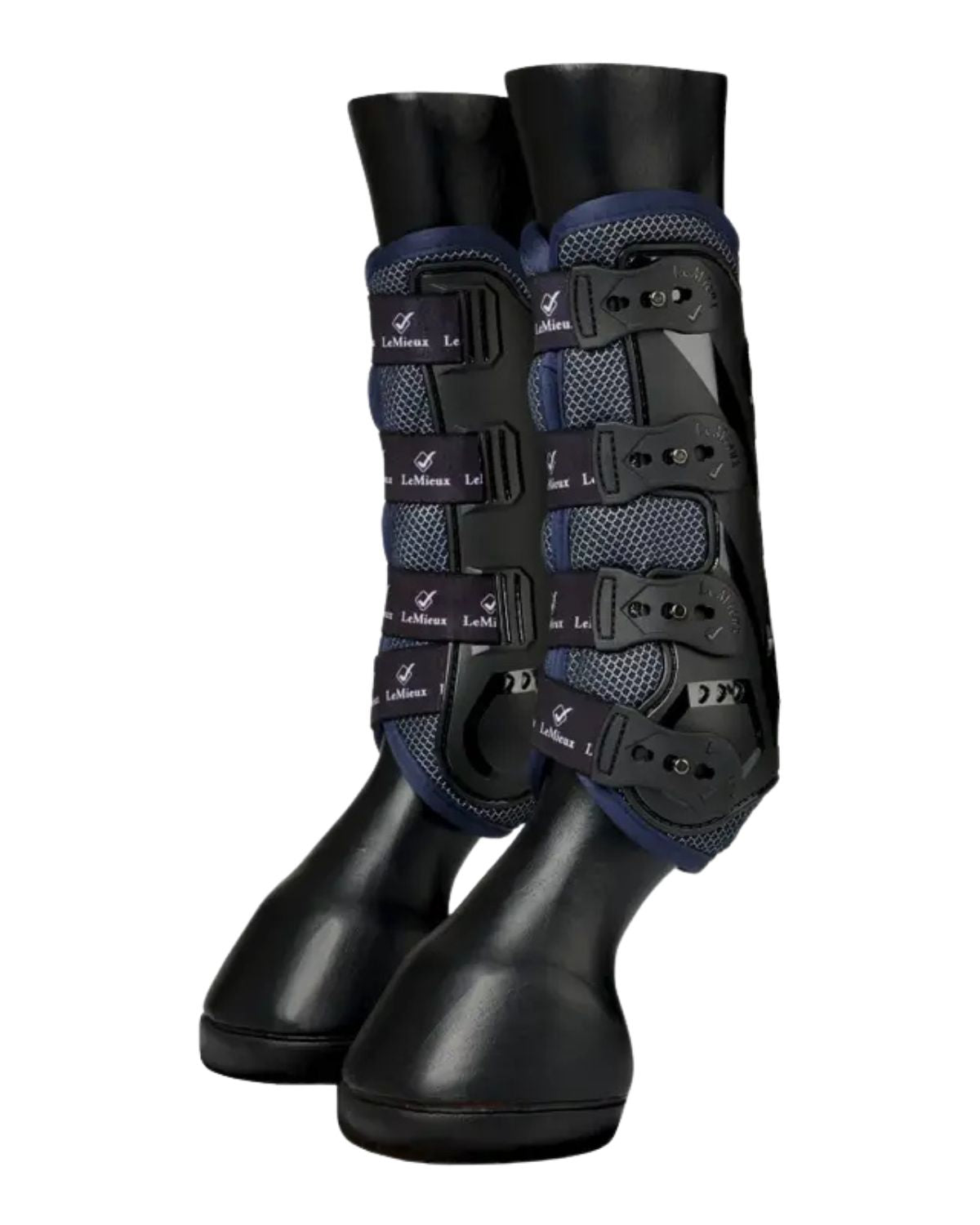 LEMIEUX ULTRA MESH SNUG BOOTS FRONT DARK NAVY: Horse Leg Protection