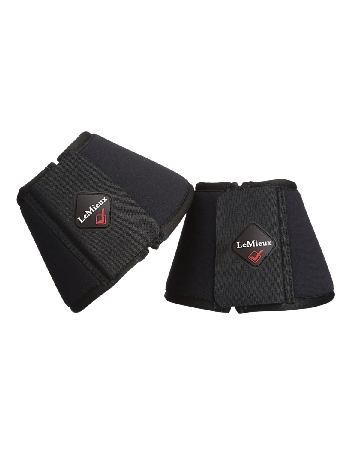 LEMIEUX Soft Shell Over Reach Boots Black | Horse Boots for Equine Protection | Equiflair Saddlery