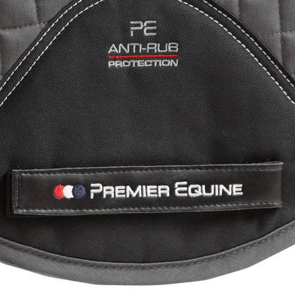 Premier Equine Close Contact GP/Jump Saddle Pad - Grey Cotton - Equiflair Equestrian Gear