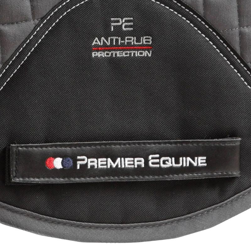Premier Equine Close Contact GP/Jump Saddle Pad - Grey Cotton - Equiflair Equestrian Gear
