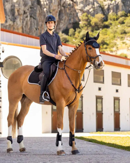 LeMieux Suede EuroJump Square Black