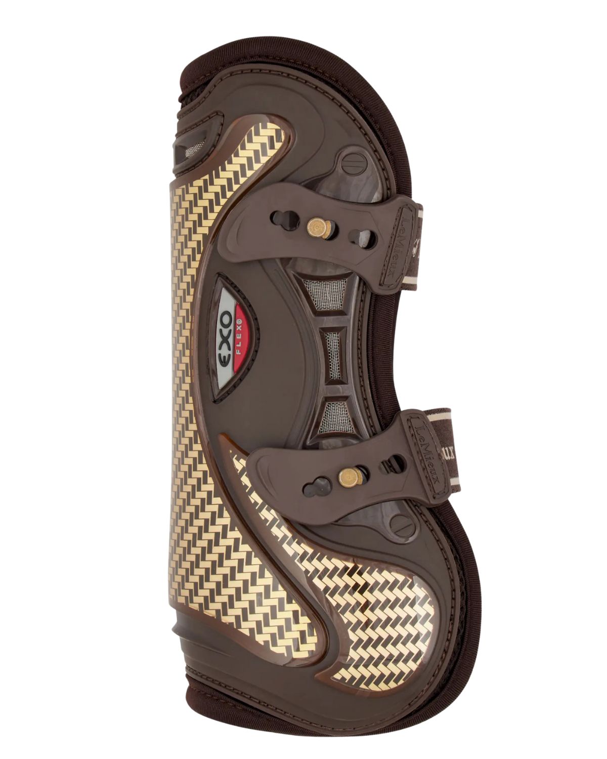 LeMieux Exo-Flex® Tendon Boot Brown/Gold