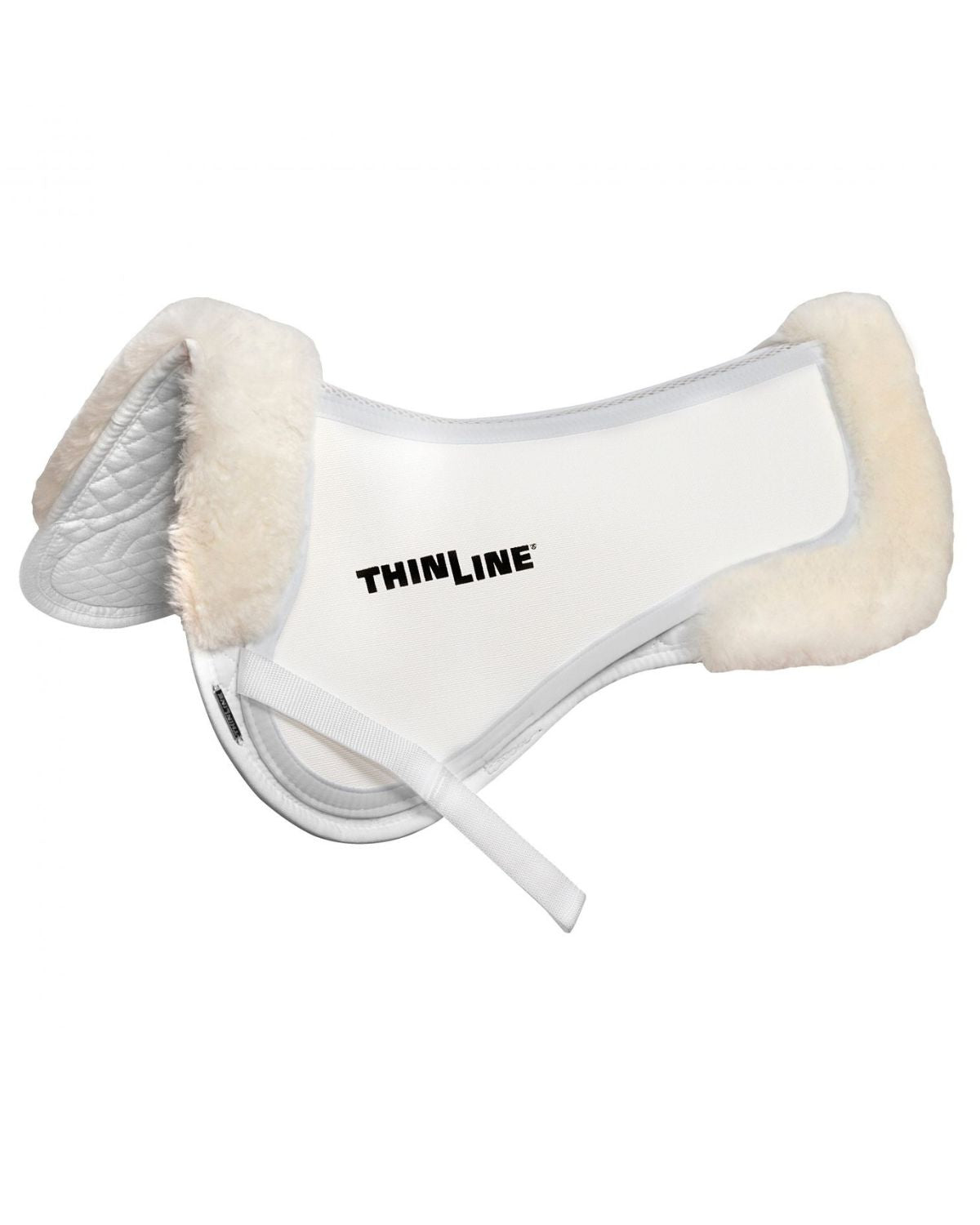 ThinLine Trifecta Half Pad With Sheepskin Rolls New version White