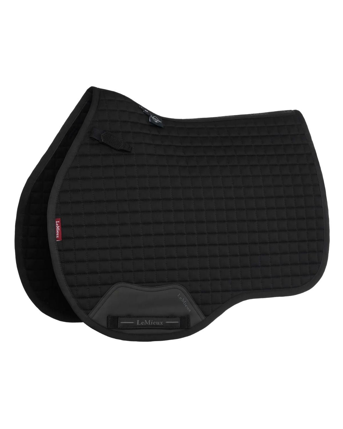LeMieux Cotton GP Square Black - GP/Jump Pad GP/Jump Horse Small/Medium