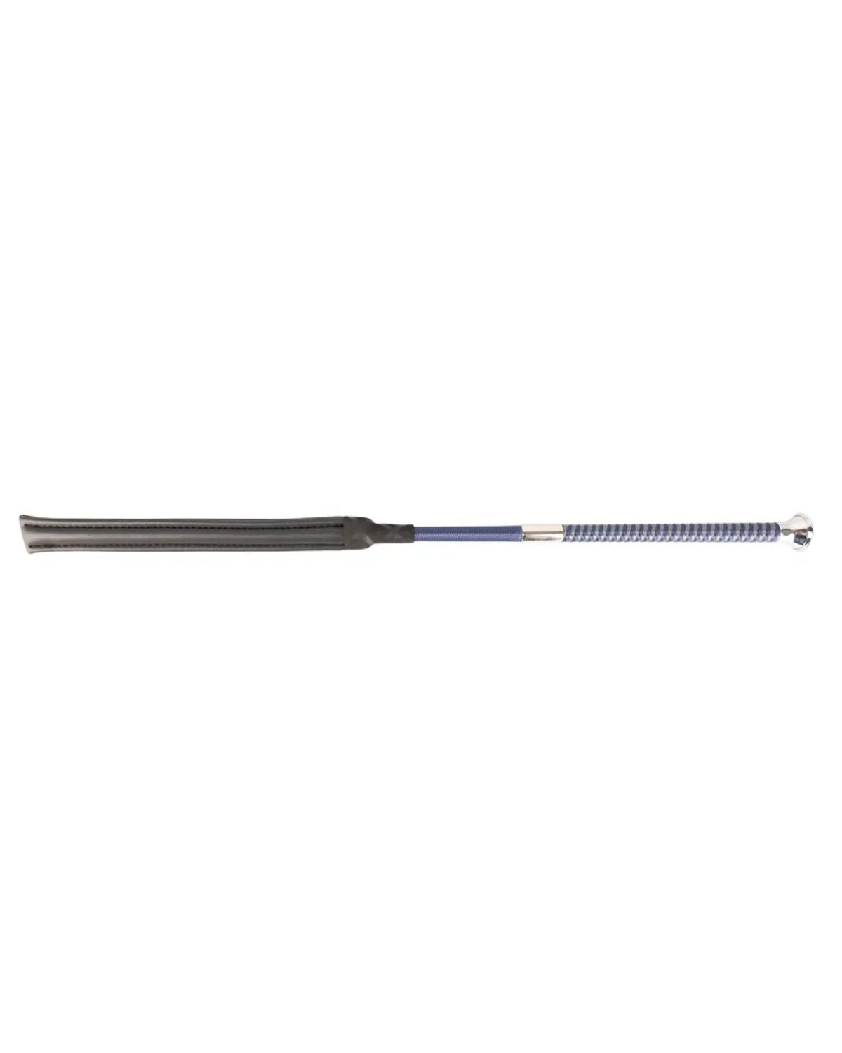 Hy Equestrian Legal Jump Bat with Braided Handle Navy/Grey - Horse location-31143526467-outofstock 55cm